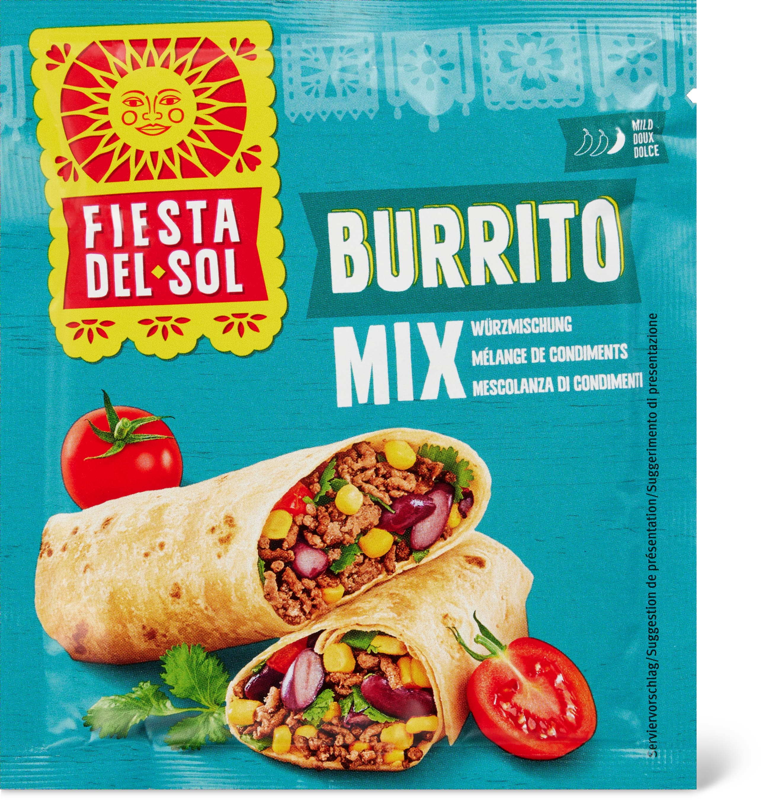 Mélange de condiments pour burrito doux